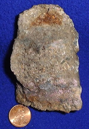 This is a picture of unrefined cobalt ore. Metal ions are tiny molecules of this type of metal which can float free in the bloodstream.