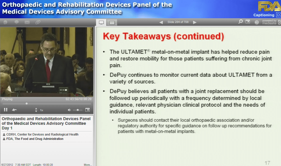 Second Video Screenshot FDA mOm