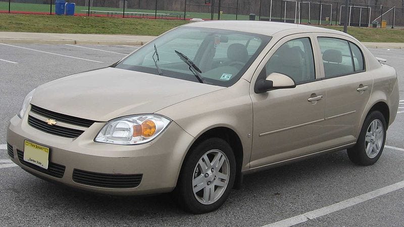 The popular Chevy Cobalt is one of the models with a recalled ignition switch. 