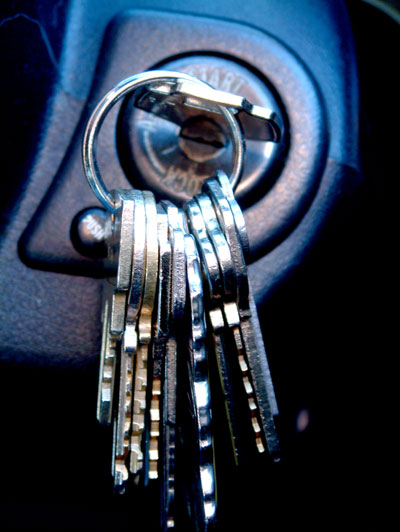 Keys in the ignition