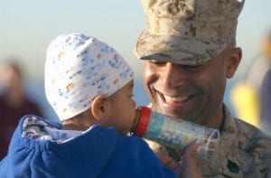 marine and son baby bottle