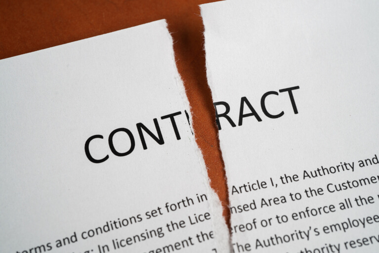 Torn up Contract