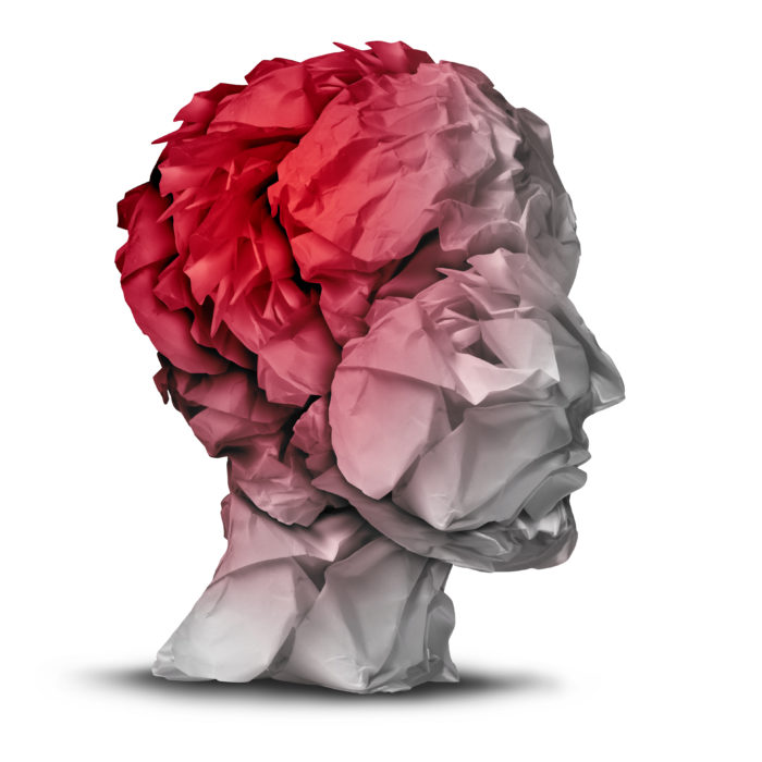 Brain injury depiction