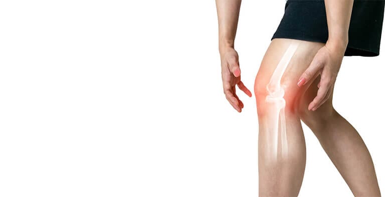 Tissue injury around knee